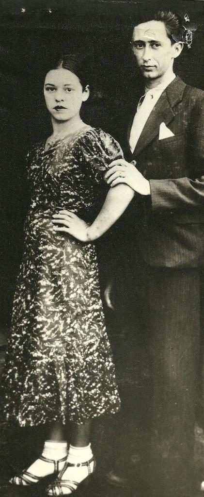 Maria Luíza e José Naves Júnior, em 1938